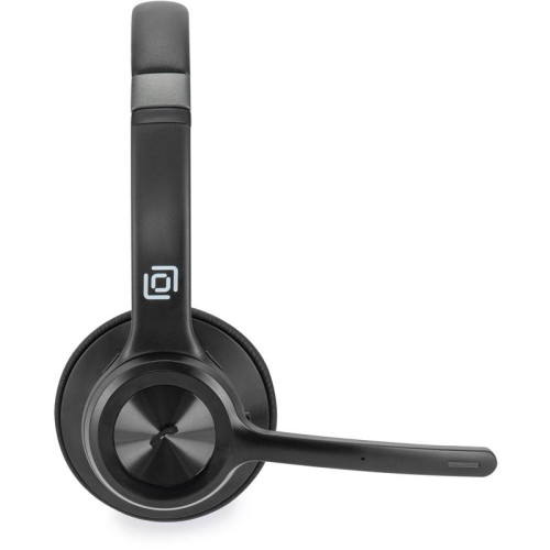 Наушники с микрофоном Оклик HS-L800 черный 1.8м накладные оголовье (1978719)