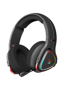 Наушники с микрофоном A4Tech Bloody MR710 черный 1.5м мониторные BT/Radio оголовье (MR710 BLACK)