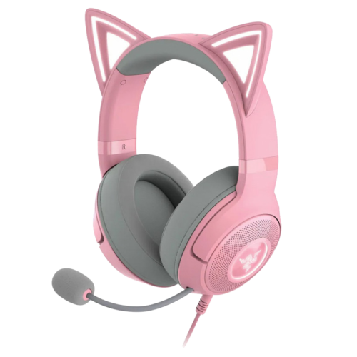Гарнитура Razer Razer Kraken Kitty V2 - Quartz Ed. Headset/ Razer Kraken Kitty V2 - Quartz Ed. Headset
