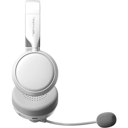 Наушники с микрофоном A4Tech BH230 белый/серый мониторные BT оголовье (BH230 WHITE)