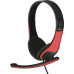 Наушники с микрофоном Оклик HS-M150 черный/красный 2.2м накладные оголовье (359486) Наушники с микрофоном Оклик HS-M150 черный/красный 2.2м накладные оголовье (359486)