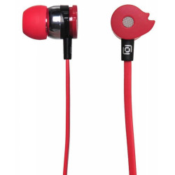 Наушники внутриканальные Oklick HP-S-210 1.2м красный проводные в ушной раковине (D1-1R)