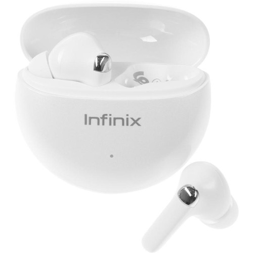 Гарнитура внутриканальные Infinix XBuds XE26 белый беспроводные bluetooth в ушной раковине (10311752)