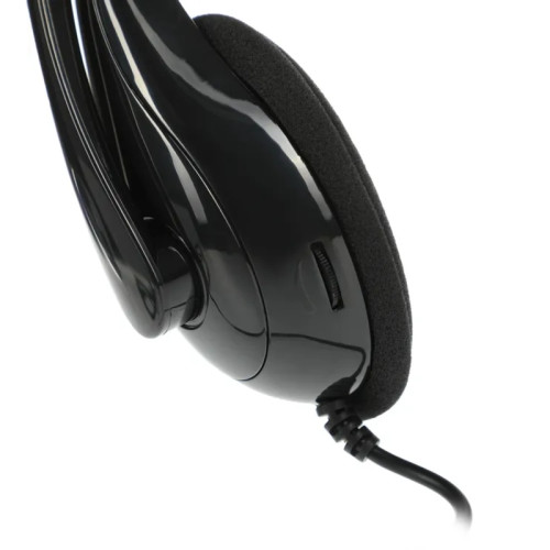 Наушники с микрофоном A4Tech HU-9 черный 1.8м накладные USB оголовье (HU-9 (BLACK)) Наушники с микрофоном A4Tech HU-9 черный 1.8м накладные USB оголовье (HU-9 (BLACK))