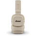 Гарнитура накладные Marshall Major V бежевый беспроводные bluetooth оголовье (MAJOR V CREAM)