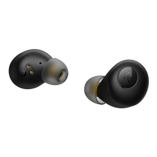 Гарнитура внутриканальные Realme Buds Q RMA215 черный беспроводные bluetooth в ушной раковине (4812229)