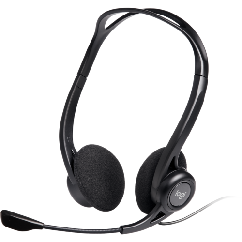 Гарнитура/ Headset Logitech PC 960 Stereo ( 20-20000Hz, mic, volume control, USB, 2.4m)