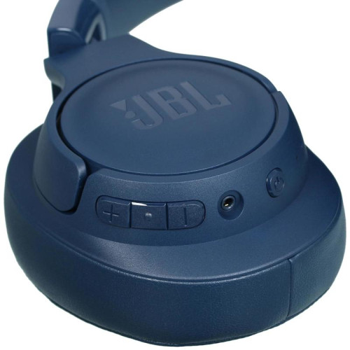 Гарнитура мониторные JBL Tune 720 BT 1.2м синий беспроводные bluetooth оголовье (JBLT720BTBLU)