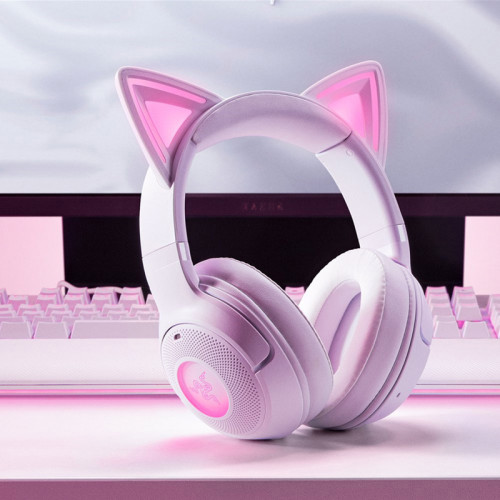 Гарнитура Razer Kraken Kitty V2 BT - White Headset/ Razer Kraken Kitty V2 BT White Headset