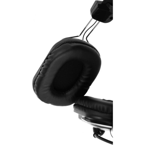 Наушники с микрофоном A4Tech HU-50 черный 2м накладные USB оголовье