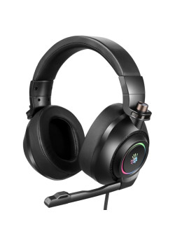 Наушники с микрофоном A4Tech Bloody G580 черный 2м мониторные USB оголовье (G580 USB /BLACK)