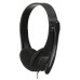 Наушники с микрофоном Оклик HS-M150 черный 2.2м накладные оголовье (428963)