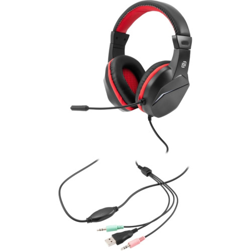 Наушники с микрофоном Oklick HS-L335G черный 2.2м мониторные USB оголовье (1972582) Наушники с микрофоном Oklick HS-L335G черный 2.2м мониторные USB оголовье (1972582)