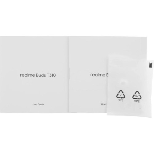 Гарнитура внутриканальные Realme Buds T310 белый беспроводные bluetooth в ушной раковине (6941764436893)