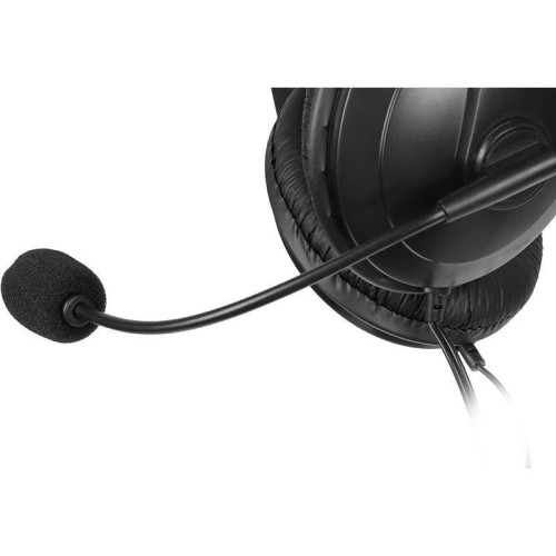 Наушники с микрофоном Оклик HS-M137V черный 1.8м мониторные оголовье (614046) Наушники с микрофоном Оклик HS-M137V черный 1.8м мониторные оголовье (614046)