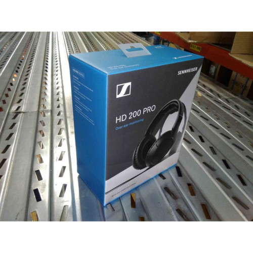 Наушники мониторные Sennheiser HD 200 PRO 2м черный проводные оголовье (507182)