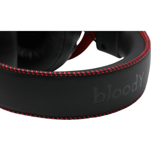 Наушники с микрофоном A4Tech Bloody M590i красный/черный 1м мониторные USB оголовье (M590I SPORTS RED)