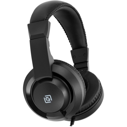 Наушники с микрофоном Oklick HS-L315G черный 1.8м накладные USB оголовье (2007552)