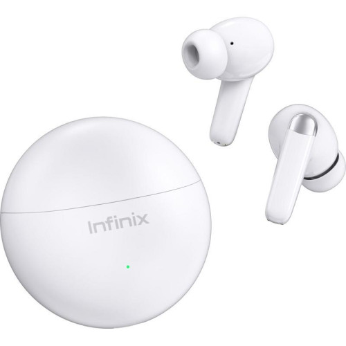 Гарнитура внутриканальные Infinix XBuds XE26 белый беспроводные bluetooth в ушной раковине (10311752)