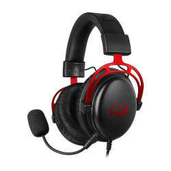 Наушники с микрофоном Sven AP-G1000MV черный/красный 2.2м мониторные оголовье (SV-020361)