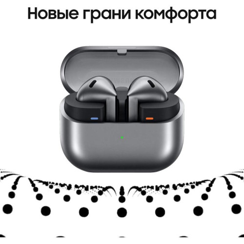 Гарнитура Samsung Galaxy Buds 3 серебристый беспроводные bluetooth (SM-R530NZAACIS)