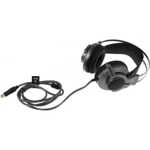 Наушники с микрофоном A4Tech Bloody G437 черный 1.8м мониторные оголовье (G437) Наушники с микрофоном A4Tech Bloody G437 черный 1.8м мониторные оголовье (G437)