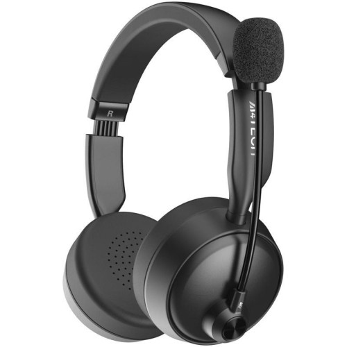 Наушники с микрофоном A4Tech BH230 черный мониторные BT оголовье (BH230 BLACK)