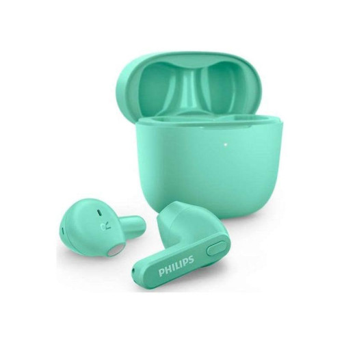 Гарнитура вкладыши Philips TAT2236GR/00 зеленый беспроводные bluetooth в ушной раковине