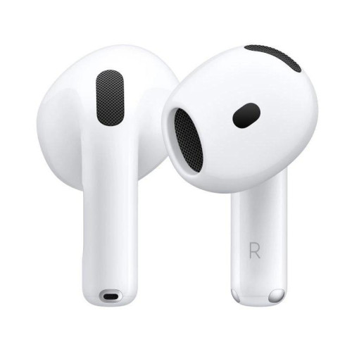 Гарнитура вкладыши Apple AirPods 4 A3050,A3053,A3058 белый беспроводные bluetooth в ушной раковине (MXP63ZA/A)
