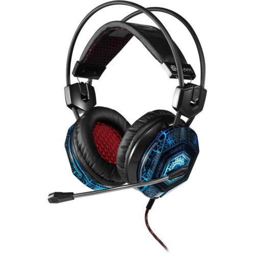 Наушники с микрофоном Oklick HS-L500G TOXIC черный 2.2м мониторные оголовье (472656)