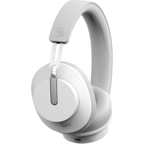 Наушники накладные A4Tech Bloody MH390 белый беспроводные bluetooth оголовье (MH390 WHITE)