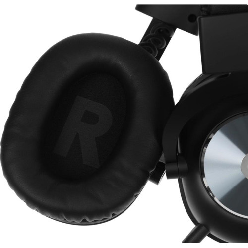 Наушники с микрофоном Logitech G Pro X Lightspeed черный 2м мониторные Radio оголовье (981-000908)