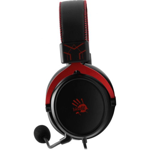 Наушники с микрофоном A4Tech Bloody M590i красный/черный 1м мониторные USB оголовье (M590I SPORTS RED)