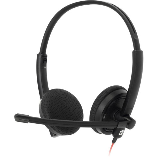 Наушники с микрофоном Оклик HS-L900 черный 2.8м накладные оголовье (1532022)
