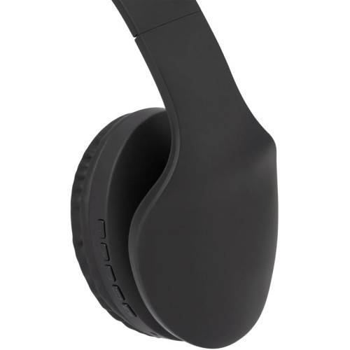 Гарнитура накладные Hyundai H-HP104 черный беспроводные bluetooth оголовье (HHP104B)