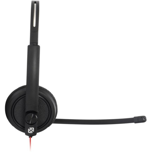 Наушники с микрофоном Оклик HS-L900 черный 2.8м накладные оголовье (1532022)