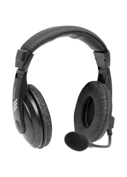 Defender Компьютерная гарнитура Gryphon 750U USB, черный, 1.8м кабель