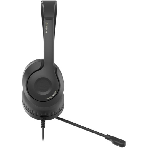 Наушники с микрофоном A4Tech Fstyler FH100i черный 1.8м накладные оголовье (FH100I (STONE BLACK))