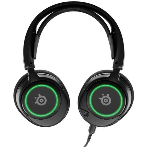 Наушники с микрофоном Steelseries Arctis Nova 3 черный 1.2м накладные оголовье (61631)