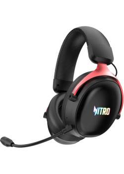 Наушники с микрофоном Acer Nitro OHR401 черный мониторные BT/Radio/3.5mm оголовье (ZL.HDSEE.00H)