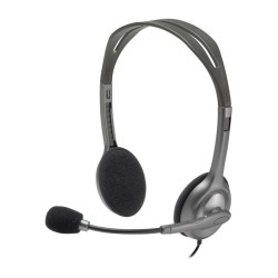 Гарнитура/ Headset Logitech H110 (20-20000Hz, mic, 2x3.5mm jack, 1.8m)