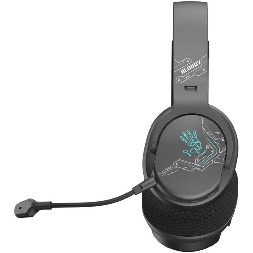 Наушники с микрофоном A4Tech Bloody GR370 черный мониторные BT/Radio/3.5mm оголовье (GR370)