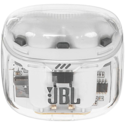 Гарнитура внутриканальные JBL Tune Flex Ghost белый беспроводные bluetooth в ушной раковине (JBLTFLEXGWHTCN)