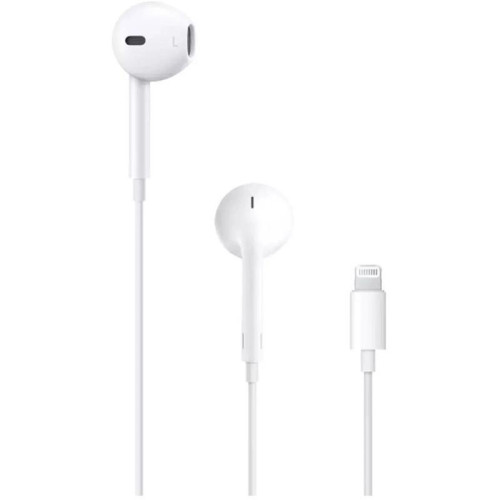 Гарнитура вкладыши Apple EarPods A1748 1.1м белый проводные в ушной раковине (MWTY3ZM/A)