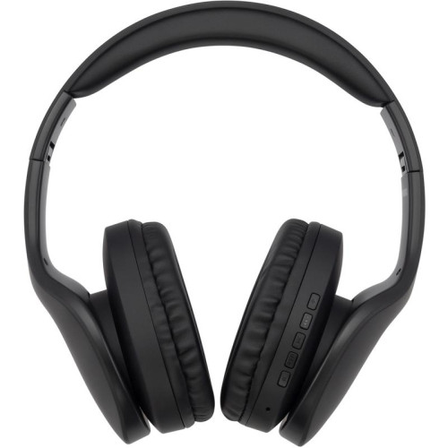 Гарнитура накладные Hyundai H-HP104 черный беспроводные bluetooth оголовье (HHP104B)