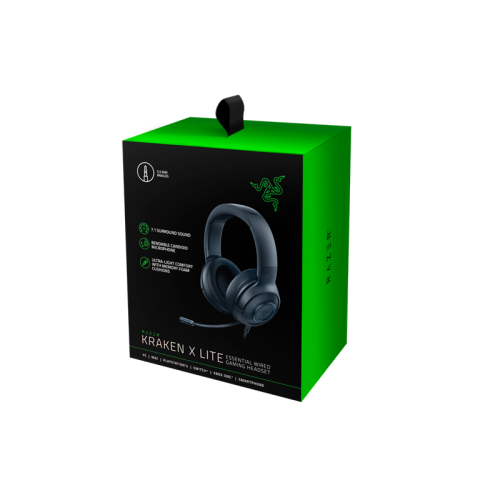 Гарнитура Razer Kraken X Lite/ Razer Kraken X Lite- Analog Gaming Headset - Russian Packaging