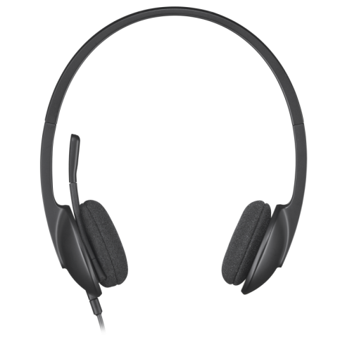 Наушники с микрофоном Logitech H340 черный 1.8м накладные USB оголовье (981-000509) Наушники с микрофоном Logitech H340 черный 1.8м накладные USB оголовье (981-000509)