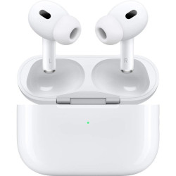 Гарнитура внутриканальные Apple AirPods Pro 2 2023 A3047/A3048/A2968 белый беспроводные bluetooth в ушной раковине (MTJV3HN/A)