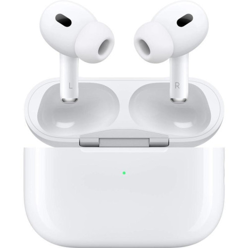 Гарнитура внутриканальные Apple AirPods Pro 2 2023 A3047/A3048/A2968 белый беспроводные bluetooth в ушной раковине (MTJV3HN/A)