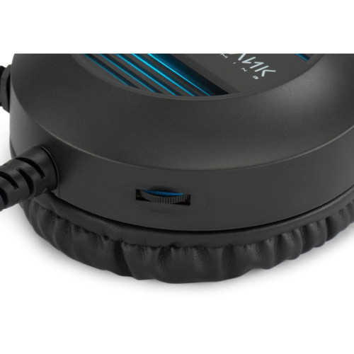 Наушники с микрофоном Oklick HS-L300G черный 2.2м мониторные оголовье (1796949)